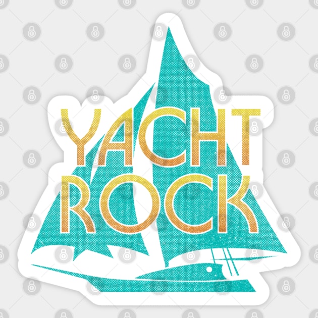 Yacht Rock 2 Sticker by Vector Deluxe